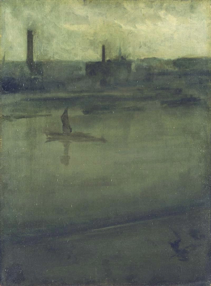 Ames McNeill Whistler - Grigio e Argento, Il Tamigi, The Hunterian, Università di Glasgow
